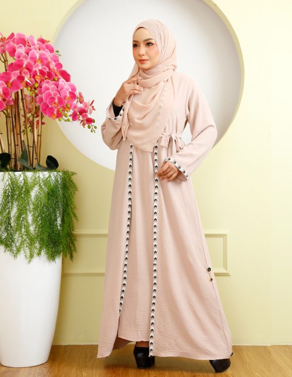 Abaya Soft Pink